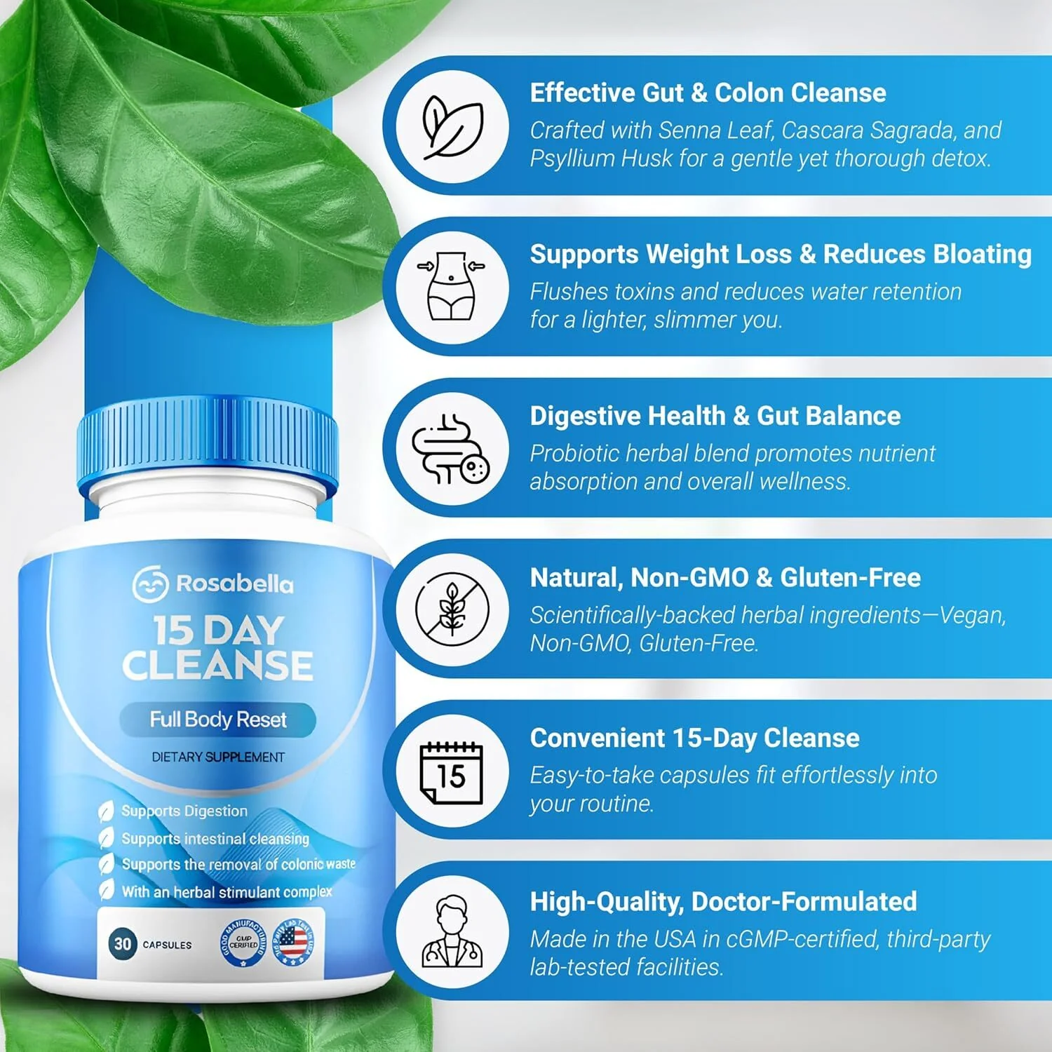Rosabella 15 Day Colon Cleanse Bogo Sub - Image 5