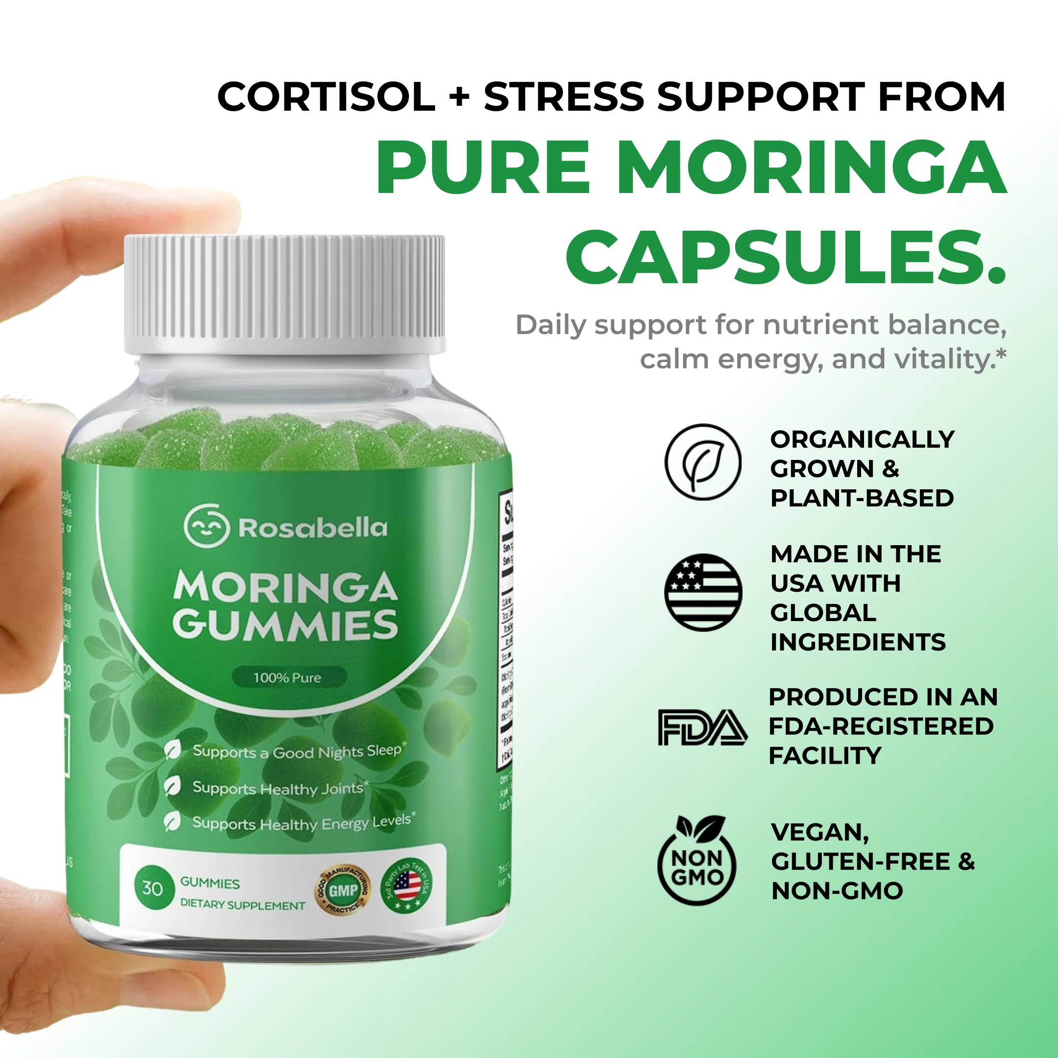 Rosabella Moringa Gummies BOGO- - Image 3